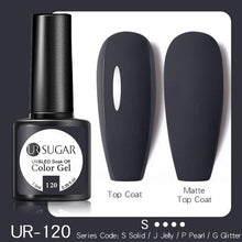 Load image into Gallery viewer, Dark Blue Matte Colorful UV Nail Gel Polish Semi Permanent Popular High Quality Fashion Design
