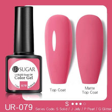 Load image into Gallery viewer, Dark Blue Matte Colorful UV Nail Gel Polish Semi Permanent Popular High Quality Fashion Design