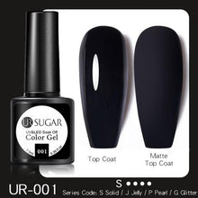 Load image into Gallery viewer, Dark Blue Matte Colorful UV Nail Gel Polish Semi Permanent Popular High Quality Fashion Design