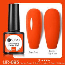 Load image into Gallery viewer, Dark Blue Matte Colorful UV Nail Gel Polish Semi Permanent Popular High Quality Fashion Design