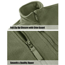 Load image into Gallery viewer, Dark Blue Warm Multi-Pockets Outdoor Tactical Fleece Jacket Soft Unique Style Jacket Work Coats Men's Windbreaker Jacket Sport Hiking Coat For Winter And Autumn