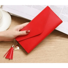 Load image into Gallery viewer, Dazzling Wallets For Phone, Clutch Bag, Purses, Long Wallets For Girl And Ladies Cute Money Coin Pocket And Card Holder Tassel Wallets