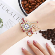 Load image into Gallery viewer, New Luxury Rhinestone Bracelet Watch Women Watches Ladies Wristwatch Clock For Female and Girls