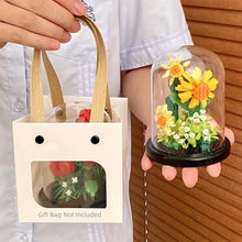Load image into Gallery viewer, DIY Flower Building Blocks Set - Romantic Proposal Decor, Desktop Ornament & Puzzle Toy, Perfect Birthday Gift Ramadan Mubarak