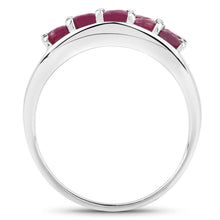 Load image into Gallery viewer, 1.30 Carat Genuine Ruby .925 Sterling Silver Ring