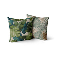 Load image into Gallery viewer, Decorative Linen Cotton Pillow Case Green Throw Pillowcase Outdoor Throw Pillow Cases Decorative Cushion Cover Cotton Linen Farmhouse Home Decor For Couch Sofa Bedroom Farmhouse Style Cushion Cover