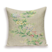 Load image into Gallery viewer, Decorative Plant Flower Throw Pillow Cover Soft Linen Cushion Cover For Living Room Couch Sofa Patio Outdoor Home Decor Decorative Plant Flower Throw Pillow Covers For Couch Sofa Bed Modern Quality Design Cushion Cover 45x45cm