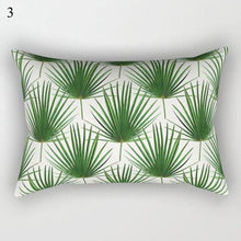 Load image into Gallery viewer, Decorative Throw Pillows Tropical Plants Pillow Cover Polyester Pillow Covers With Flowers And Plants Tropical Style Linen Throw Pillow Covers Decoration Pillowcase Cushions Home Decor