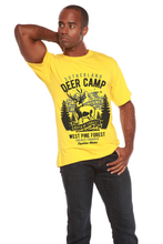 Load image into Gallery viewer, Deer Camp Men's Bamboo Viscose/Organic Cotton Short Sleeve Graphic T-Shirt