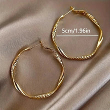 Load image into Gallery viewer, Delicate Silky Texture Design Women's Earrings