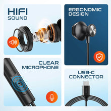 Load image into Gallery viewer, Delton 15EC Computer Earbuds with Microphone