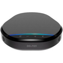 Load image into Gallery viewer, Delton C3900 USB Conference Speaker and Microphone, AI Noise Reduction, 5W Speaker, 16 ft Pickup Distance, 360° Voice Pickup Conference Speaker for Office, Home, Online Meetings and More - Black