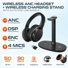 Load image into Gallery viewer, Delton M101 Wireless Computer Headset with Microphone