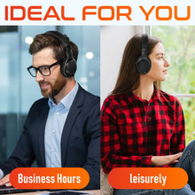 Load image into Gallery viewer, Delton M101D Wireless Bluetooth Headphones, Over Ear Noise Canceling Headset with Mic