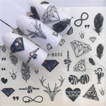 Load image into Gallery viewer, Designer Water Transfer Tips Nail Art Pink Rose Flower Sticker Decals Women Beauty Wedding Nails Love Nail Art Decoration Pop Art Nail Stickers Sexy Girl Designs Comics Water Transfer Decals Manicure DIY Lips Nail Art Decorations Slider Nail Art Stickers