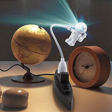 Load image into Gallery viewer, Desk Lamps Lights New Fashion Novelty Romantic Baby Led Bulbs Usb Port Dc Resin Knob Switch Wedge Night Plug Astronauts Decorative Table Lamp Cute Study Lamps for Bedroom Décor