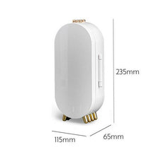 Load image into Gallery viewer, Desktop Jewelry Storage Box Multilayer Dustproof Earrings Rings Necklaces Display Holder Case for Women Jewelry Organizer Box Collapsible Earring Holder Jewelry Organizer Box with Mirror Earring Necklace Jewelry Box Organizer