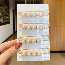 Load image into Gallery viewer, Detachable Metal Pins Pants Pin Retractable Button Sewing-Free Buckles for Jeans Perfect Fit Reduce Waist Trouser Opening Pin Fixed Buckle Large Trousers Waist Small Safety Pin