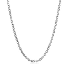 Load image into Gallery viewer, 14k White Gold Diamond Cut Cable Link Chain (2.60 mm)