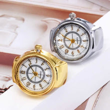 Load image into Gallery viewer, Dial Quartz Watch Creative Steel Cool Elastic Quartz Finger Ring Watch