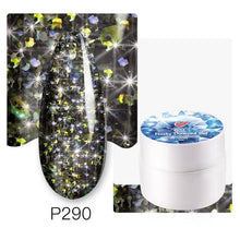 Load image into Gallery viewer, Diamond Gel Nail Polish 5ML Permanent Varnish Painting UV Manicure Reflective Sparkling Luxury Design Nail Gels for Women and Girls