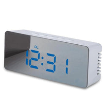 Load image into Gallery viewer, Digital Alarm Clock Alarm Clocks Adjustable Volume Alarm Clock for Bedroom Electronic 7 Inch Number Desktop Alarm Clocks For Kids Bedroom LED Screen for Kids Bedroom Temperature Snooze Function Desk Table Clock LED Clock Electronic Watch Table
