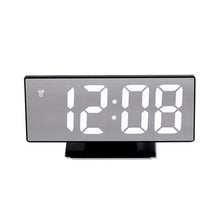 Load image into Gallery viewer, Digital Alarm Clock Alarm Clocks Adjustable Volume Alarm Clock for Bedroom Electronic 7 Inch Number Desktop Alarm Clocks For Kids Bedroom LED Screen for Kids Bedroom Temperature Snooze Function Desk Table Clock LED Clock Electronic Watch Table