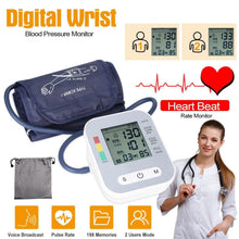 Load image into Gallery viewer, Digital Arm Blood Pressure Monitor