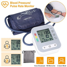 Load image into Gallery viewer, Digital Arm Blood Pressure Monitor