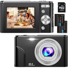 Load image into Gallery viewer, Digital Baby Camera 1080P 48MP with 32GB SD Card