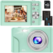 Load image into Gallery viewer, Digital Baby Camera 1080P 48MP with 32GB SD Card