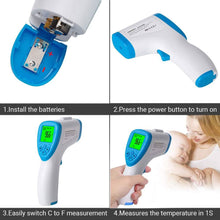 Load image into Gallery viewer, Digital Infrared Forehead Thermometer BZ-R6