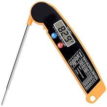 Load image into Gallery viewer, Digital Instant Read Meat Thermometer With Highly Accurate Temperature Probe Thermocouple Instant Read Thermometer Kitchen Cooking Food Thermometer for Candy Water Oil BBQ Grill Smoker Electric Cooking Thermometer For Kitchen Food Grill