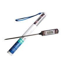 Load image into Gallery viewer, Digital Meat Thermometer Cooking Digital Candy Cooking Thermometer Kitchen Cooking Thermometer Instant Read for BBQ Grill Oil Milk Bath Water Deep Fry Food Kitchen BBQ Probe Water Milk Oil Liquid Oven Digital Temperature Sensor Meter Home