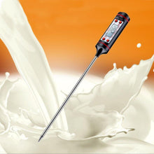 Load image into Gallery viewer, Digital Meat Thermometer Cooking Digital Candy Cooking Thermometer Kitchen Cooking Thermometer Instant Read for BBQ Grill Oil Milk Bath Water Deep Fry Food Kitchen BBQ Probe Water Milk Oil Liquid Oven Digital Temperature Sensor Meter Home