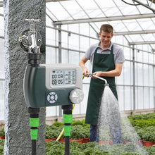 Load image into Gallery viewer, Digital Programmable Sprinkler Timer with 2 Outlet Zones