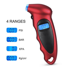 Load image into Gallery viewer, Digital Tire Pressure Gauge 150 PSI 4 Settings