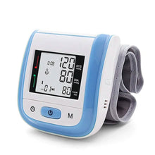 Load image into Gallery viewer, Digital Wrist Blood Pressure Monitor Heart Rate Pulse Meter Measure