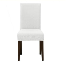 Load image into Gallery viewer, Dining Room Chair Cover Spandex Elastic Stretch Slipcover For Chairs Kitchen Hotel Banquet Sure Fit Home Décor Stretch Short Dining Room Chair One Piece Slipcover Form Fit Polyester/Spandex Machine Washable