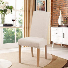 Load image into Gallery viewer, Dining Room Chair Cover Spandex Elastic Stretch Slipcover For Chairs Kitchen Hotel Banquet Sure Fit Home Décor Stretch Short Dining Room Chair One Piece Slipcover Form Fit Polyester/Spandex Machine Washable