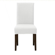 Load image into Gallery viewer, Dining Room Chair Cover Spandex Elastic Stretch Slipcover For Chairs Kitchen Hotel Banquet Sure Fit Home Décor Stretch Short Dining Room Chair One Piece Slipcover Form Fit Polyester/Spandex Machine Washable