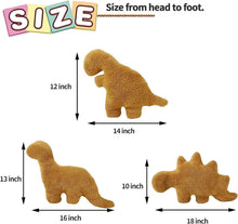 Load image into Gallery viewer, Dinosaur Chicken Nugget Plush