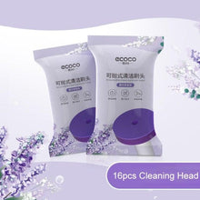 Load image into Gallery viewer, Disposable Toilet Brush With Cleaning Liquid Wall-Mounted Cleaning Tool For Bathroom Replacement Brush Head Accessories Wall Toilet Brush And Holder Set Flexible Toilet Bowl Cleaner Brush With Silicone Bristles Bendable Brush Head To Clean Toilet Corner