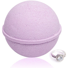Load image into Gallery viewer, Enliven Me Lavender Bath Bomb with Jewelry Ring Inside