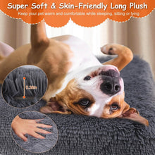 Load image into Gallery viewer, Dog Bed Soft Plush Cushion Cozy Warm Pet Crate Mat Dog Carpet