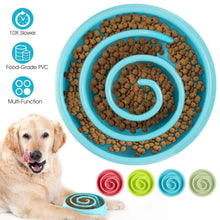 Load image into Gallery viewer, Dog Cat Slow Feeder Bowl