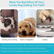 Load image into Gallery viewer, Dog Cat Slow Feeder Bowl