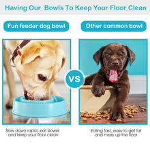 Load image into Gallery viewer, Dog Cat Slow Feeder Bowl