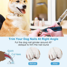 Load image into Gallery viewer, Dog Nail Grinder 2 Speeds Quiet USB Rechargeable