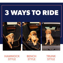 Load image into Gallery viewer, Dog Rear Seat Cover Protector Waterproof Anti-Scratch Anti-Slip Hammock